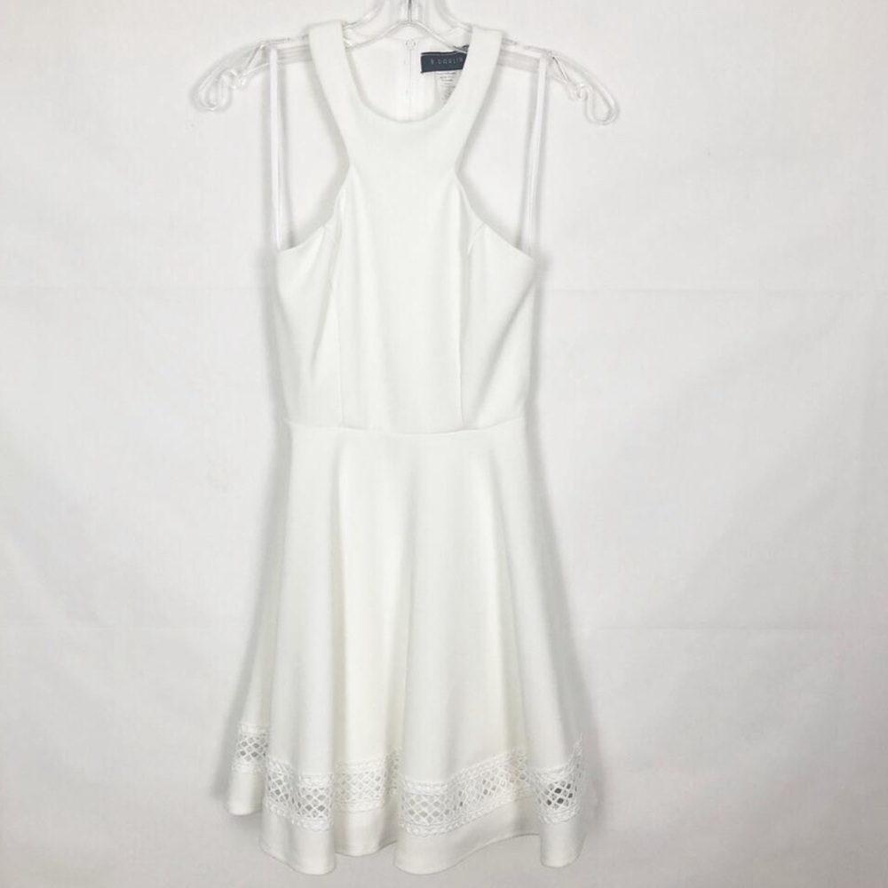 Darling White Backless Dress